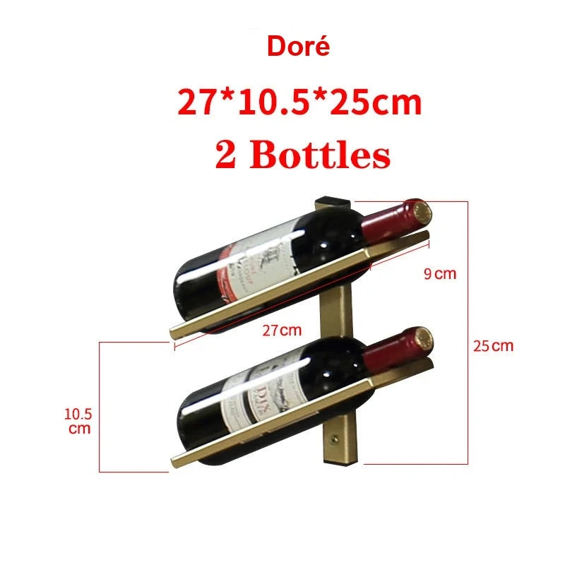 Présentoir Mural Bouteilles Vin Design – présentoir bouteille – format et proportions