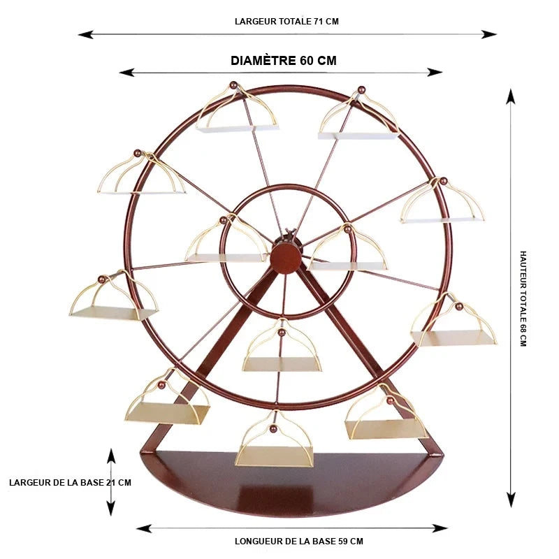 Présentoir Rotatif Grande Roue Buffet