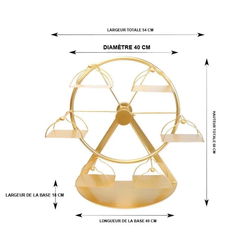 Présentoir Rotatif Grande Roue Buffet