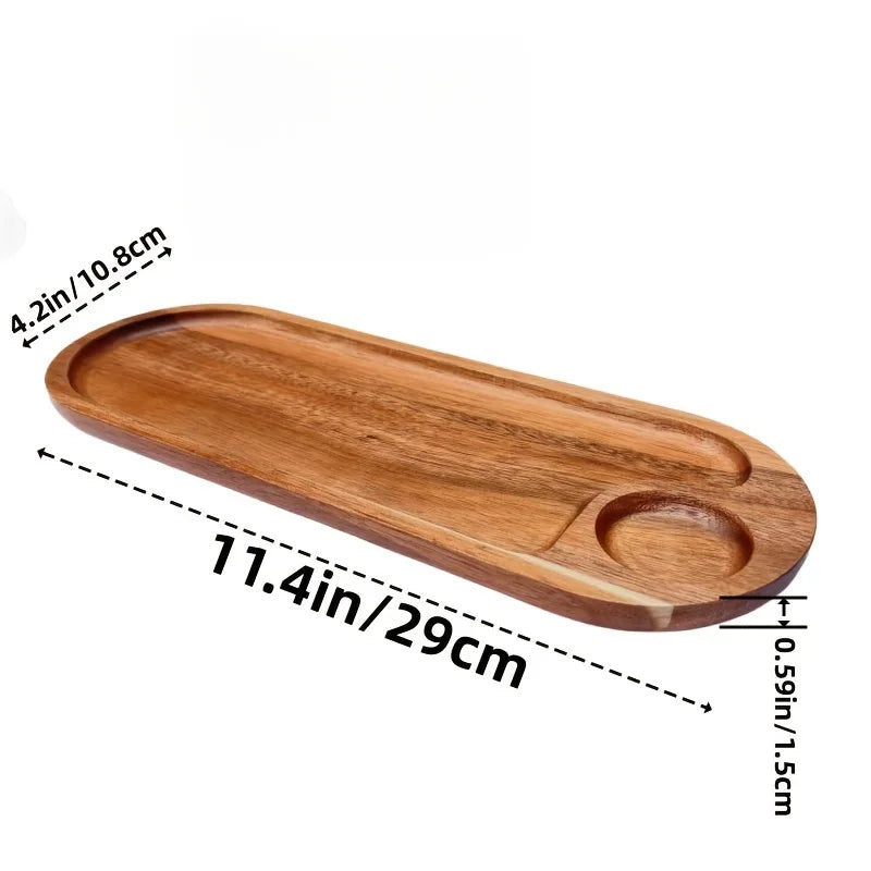 Plateau Fruits Bois Japonais Multi-Formes – plateau de présentation – ambiance mariage