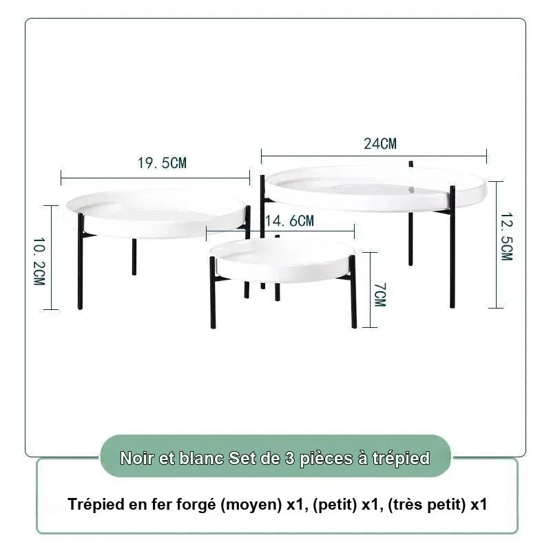 Présentoir Gâteaux Extérieur Mariage Fiançailles – présentoir gâteau – vue de côté