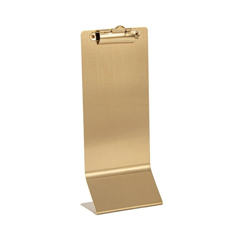 Porte-Menu Inox Vertical Buffet