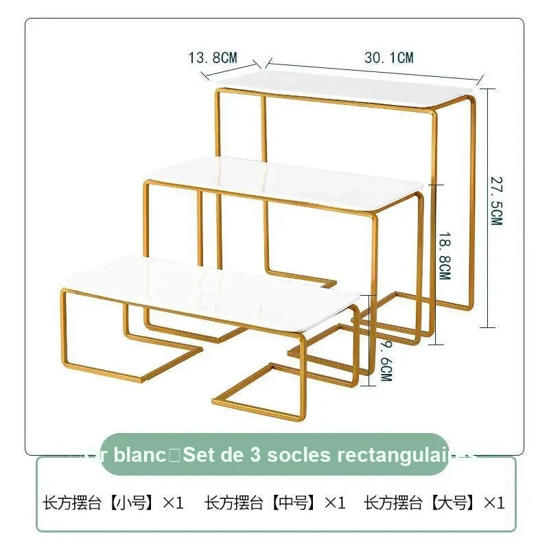 Présentoir Gâteaux Extérieur Mariage Fiançailles – présentoir gâteau – présentation complète
