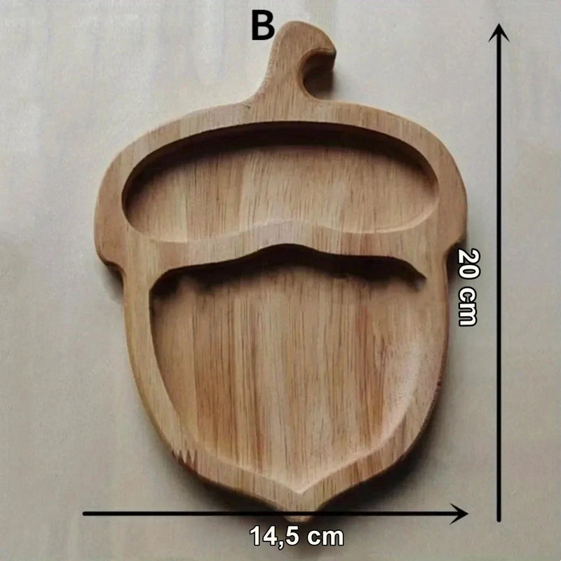 Plateau Apéritif Bois Écureuil