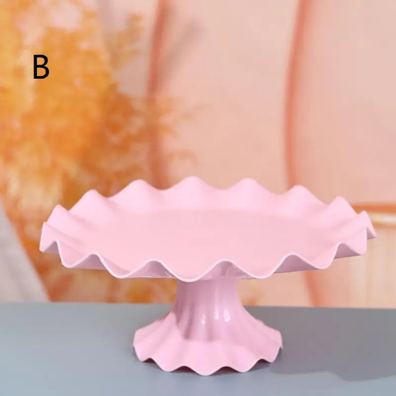 Présentoir Gâteaux Plastique Mariage Anniversaire – présentoir gâteau – détail du design