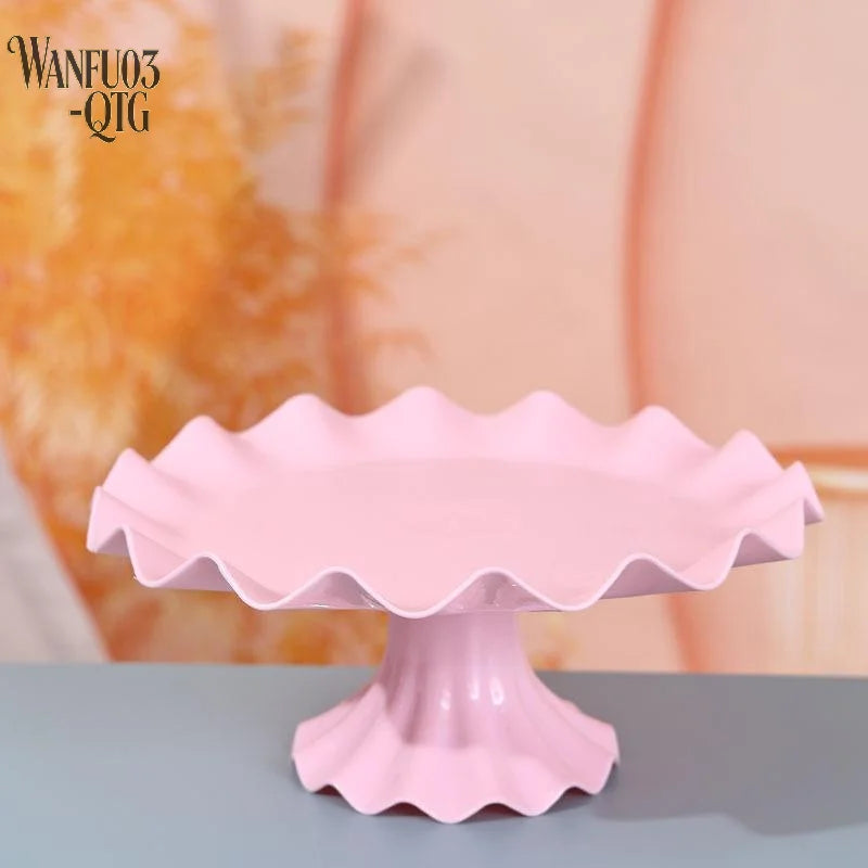 Présentoir Gâteaux Plastique Mariage Anniversaire – présentoir gâteau – vue d'ensemble