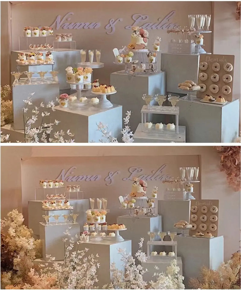 Présentoir Buffet Candy Bar Complet – présentoir à bonbons – vue d'ensemble
