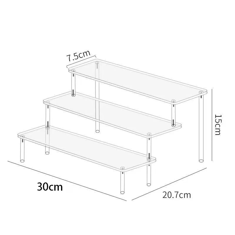 Présentoir Acrylique Ajustable Cupcakes – présentoir cupcake – vue d'ensemble