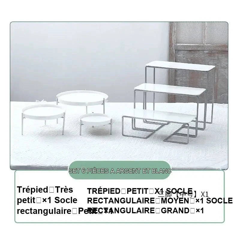 Présentoir Gâteaux Extérieur Mariage Fiançailles – présentoir gâteau – en situation sur un buffet