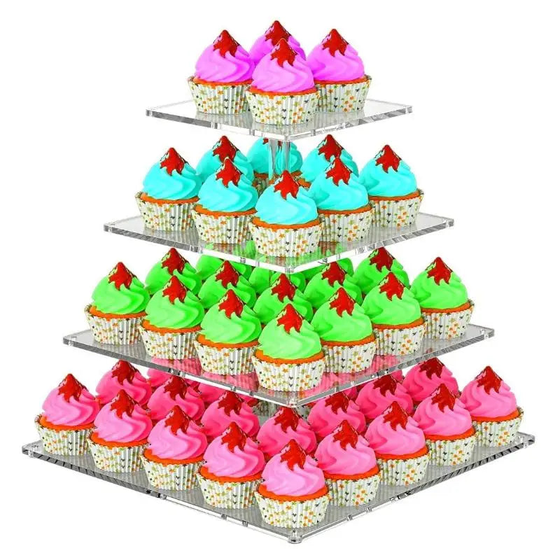 Présentoir Gâteau Mariage LED Cristal – présentoir gâteau – détail de la finition