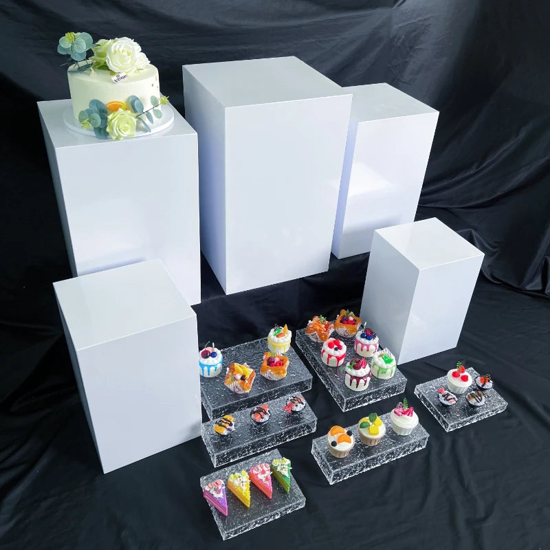 Présentoir Buffet Candy Bar Complet – présentoir à bonbons – en situation sur un buffet