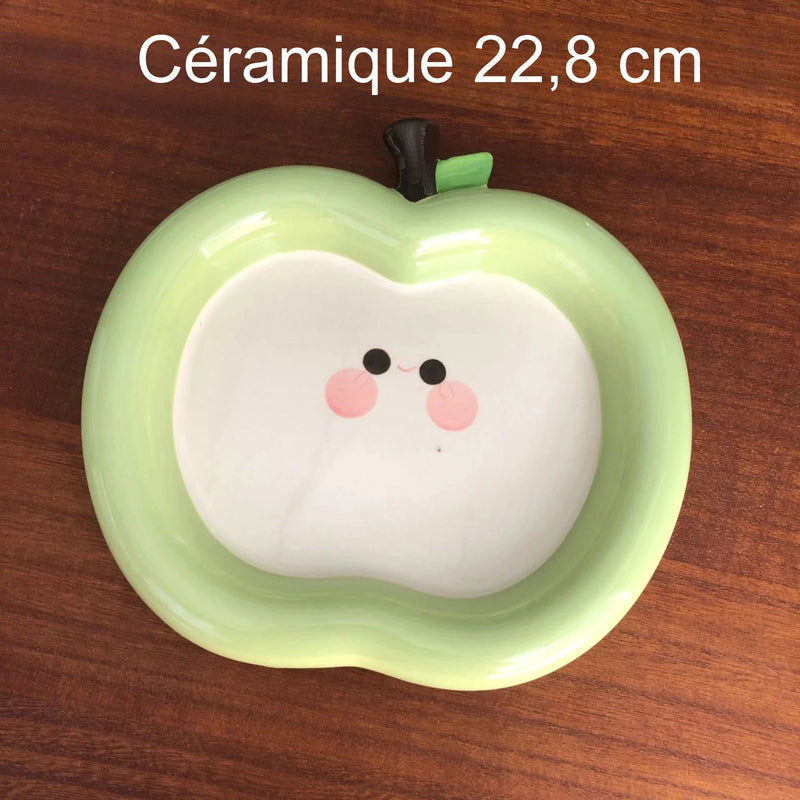 Plateau Dessert Céramique Coupelle Miel – plateau de présentation – mise en scène pour réception
