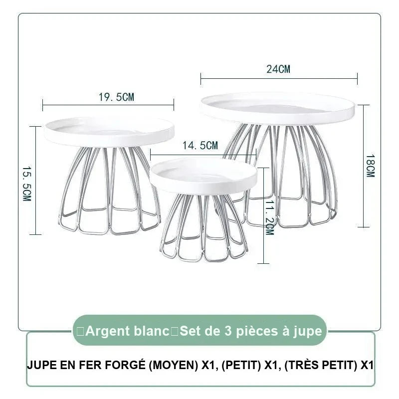 Présentoir Gâteaux Extérieur Mariage Fiançailles – présentoir gâteau – détail du design