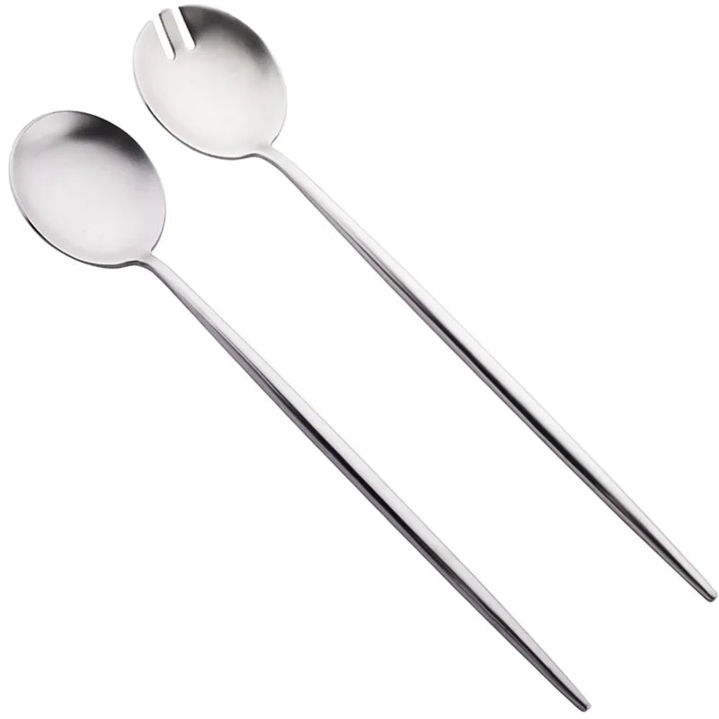 Couverts de Service Salade Inox Lot de 2