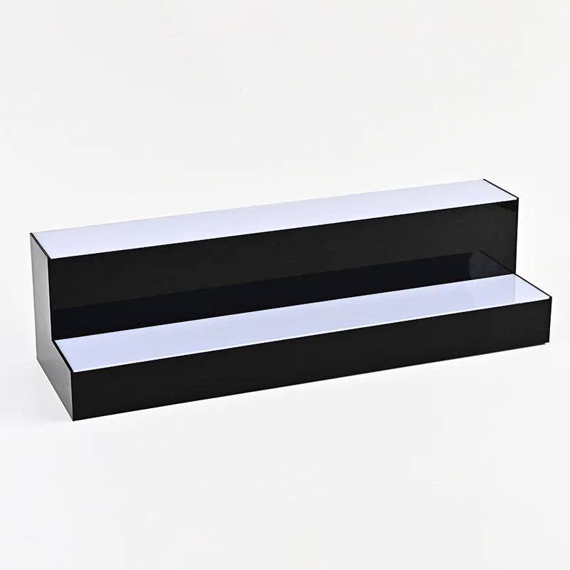 Présentoir Bar Vin Acrylique LED – présentoir bouteille – vue de côté