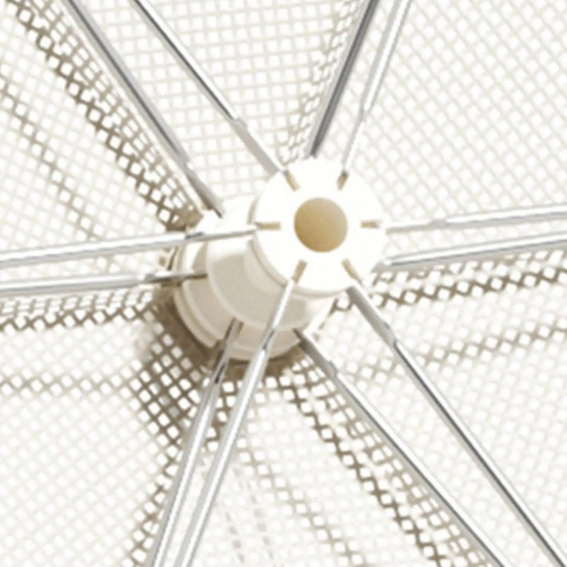 Cloche Alimentaire Pliable Parapluie Beige Buffet