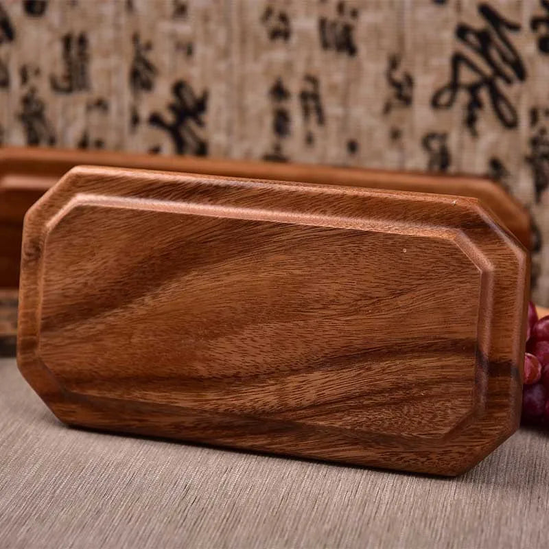 Plateau de Service en Bois d'Acacia