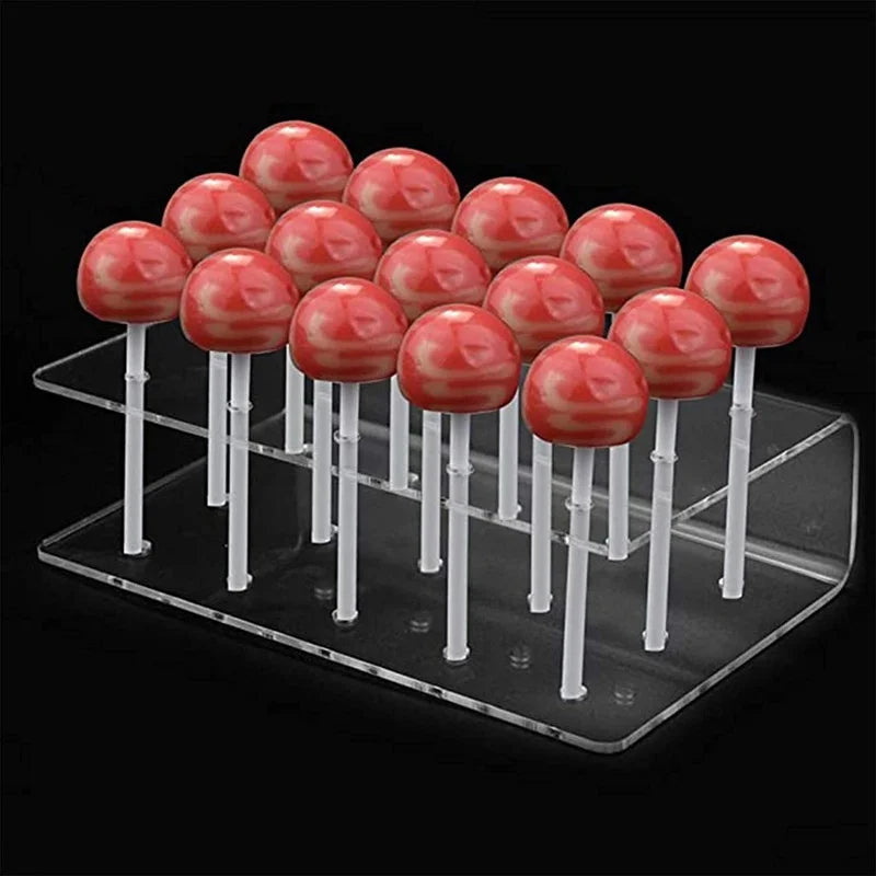 Présentoir à Sucettes 15 Trous – présentoir à bonbons – vue d'ensemble