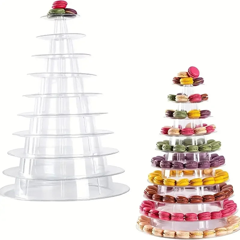 Présentoir Macarons Cupcakes Étagé – présentoir cupcake – vue d'ensemble