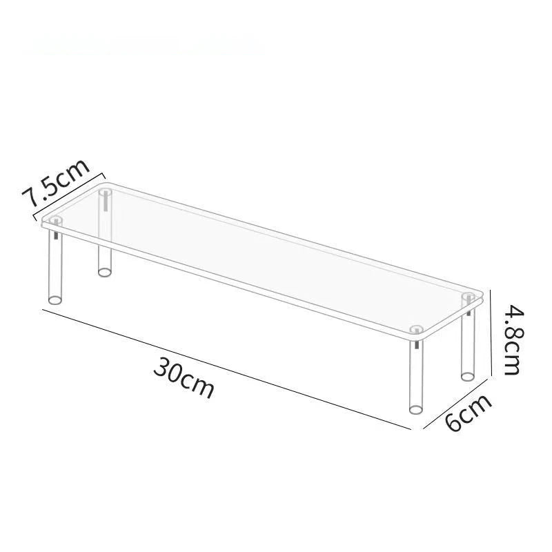 Présentoir Acrylique Ajustable Cupcakes – présentoir cupcake – angle rapproché