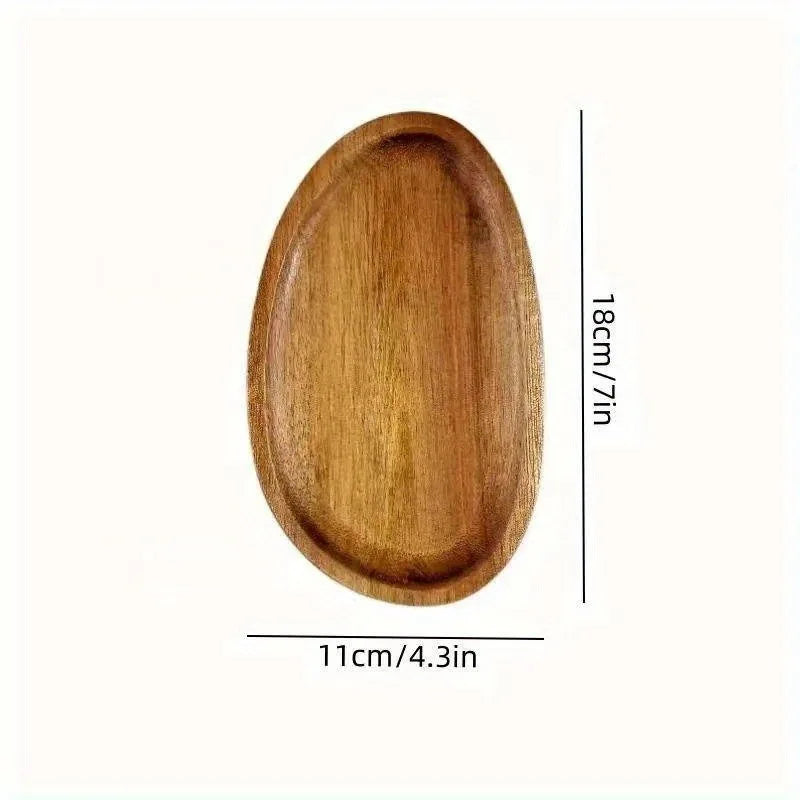 Plateau Fruits Bois Japonais Multi-Formes – plateau de présentation – présentation complète