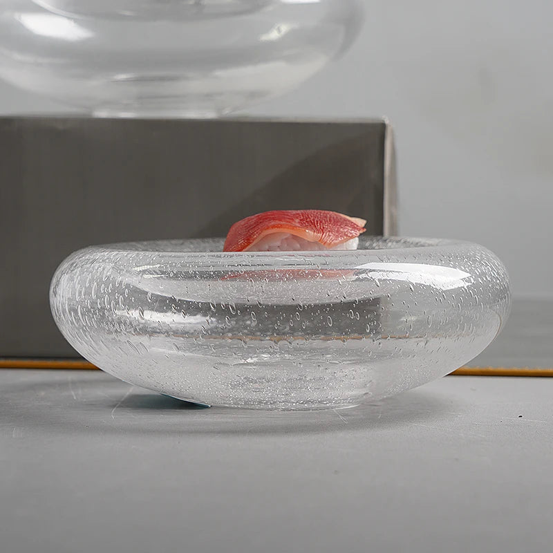 Assiette de Présentation Verre Transparent 16 cm