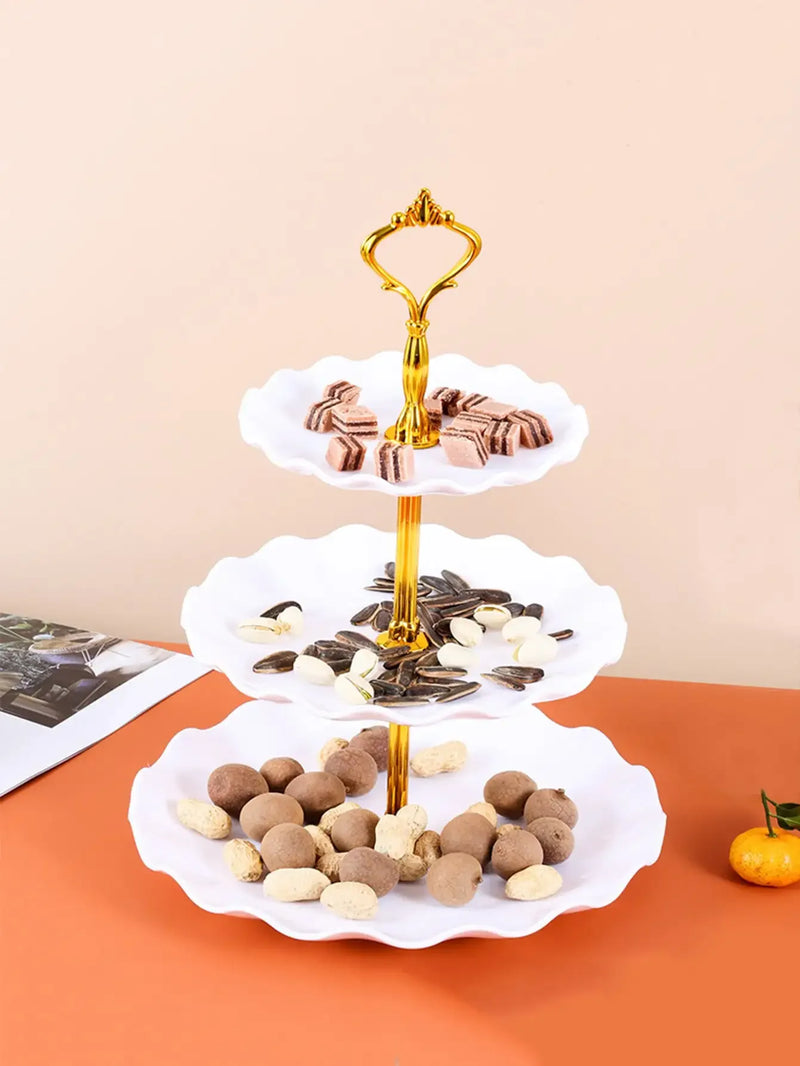 Présentoir Buffet à Étages Plastique