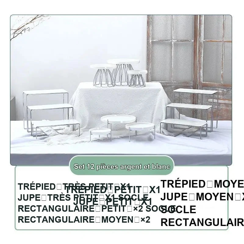 Présentoir Gâteaux Extérieur Mariage Fiançailles – présentoir gâteau – détail du design