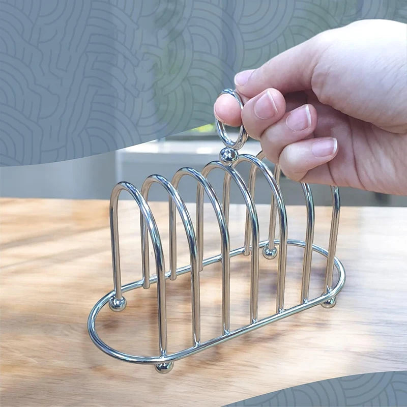 Porte-Toasts Inox 6 Tranches Buffet Hôtel