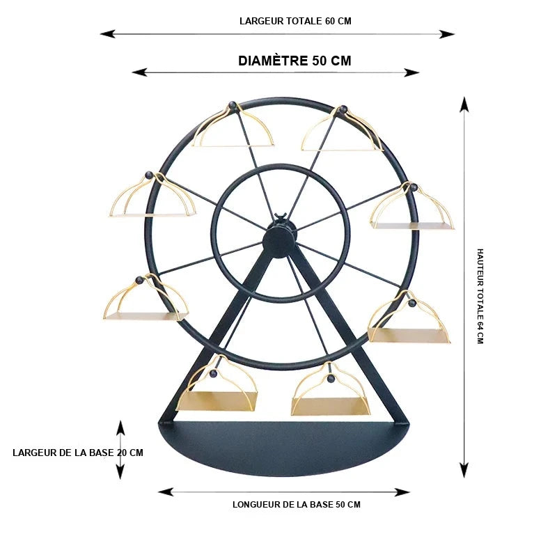 Présentoir Rotatif Grande Roue Buffet