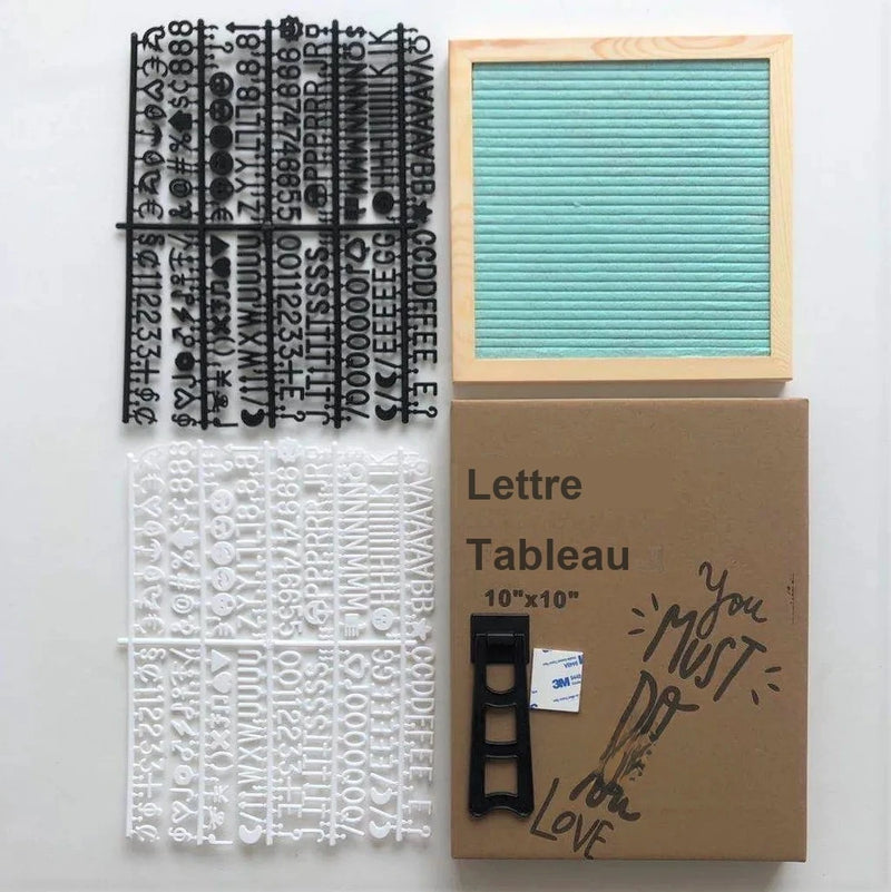 Tableau à Lettres Feutre Multicolore