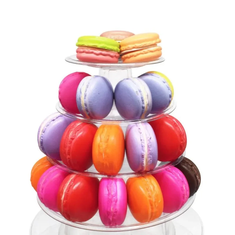 Présentoir Macarons Multi-Niveaux Mariage – présentoir à macarons – détail de la finition