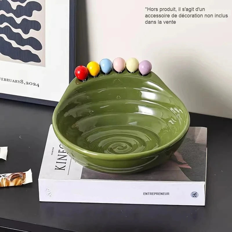 Plat de Présentation Céramique Design
