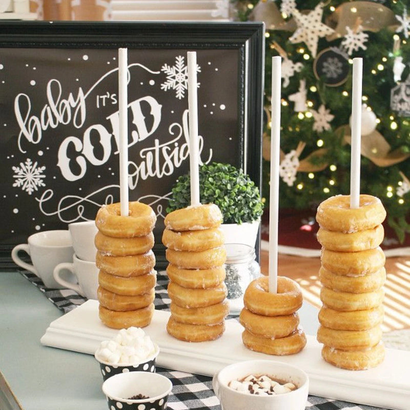 Présentoir Donuts Bois Mariage Champêtre – présentoir donuts – détail de la finition