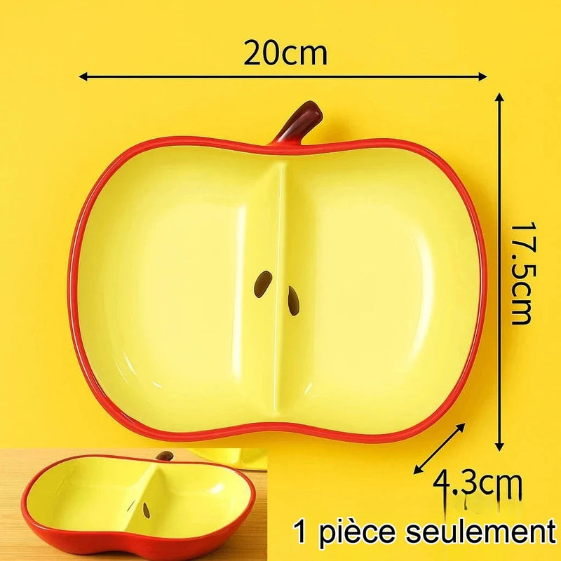 Plateau Dessert Céramique Coupelle Miel – plateau de présentation – variante de couleur