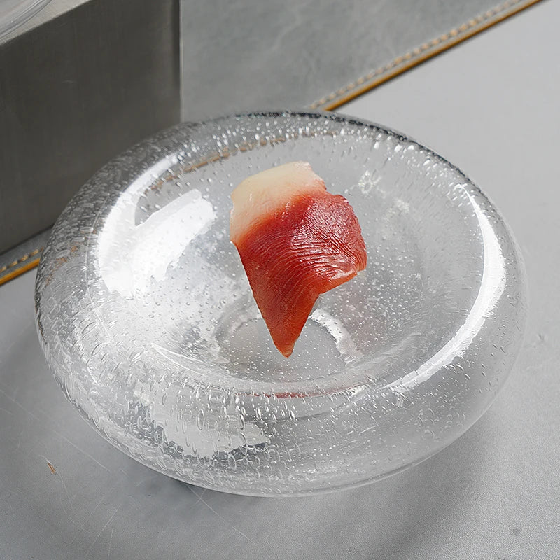 Assiette de Présentation Verre Transparent 16 cm