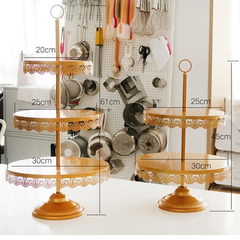 Présentoir Européen Étagé Mariage – présentation candy bar et sweet table
