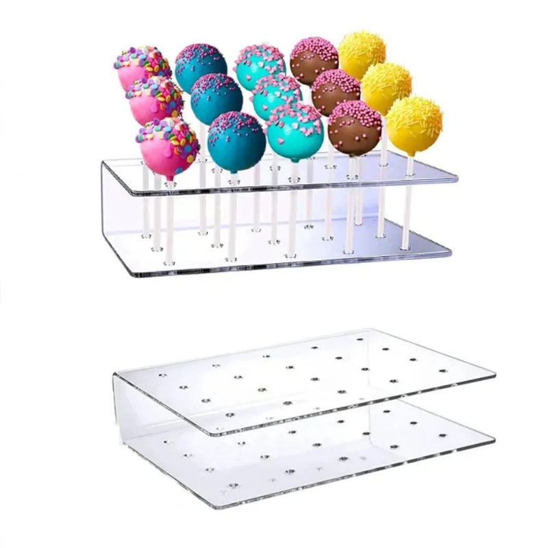 Présentoir Cake Pop Bonbons Acrylique – présentoir à bonbons – vue d'ensemble