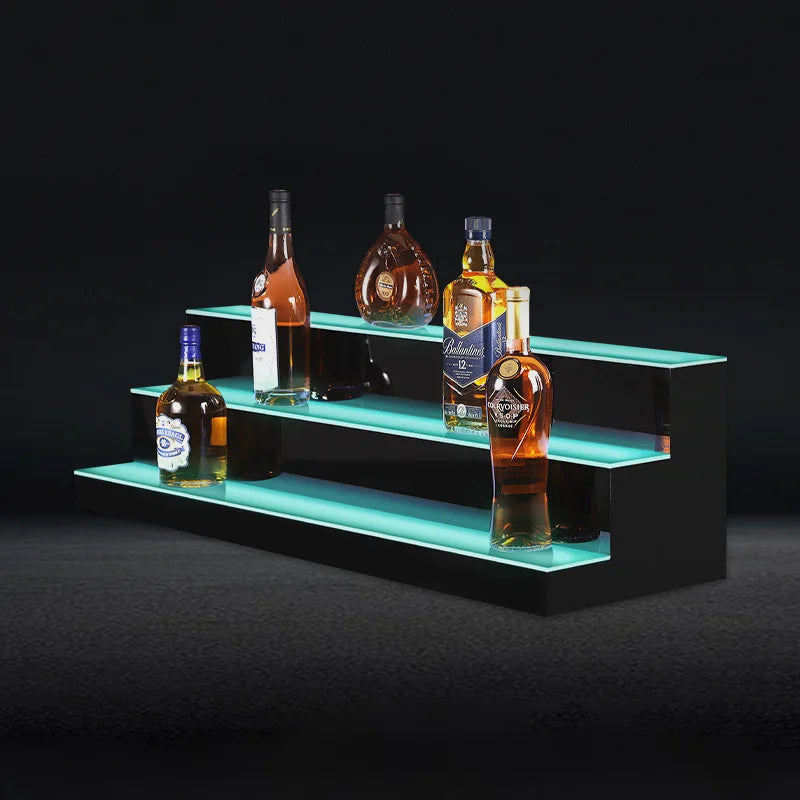 Présentoir Bar Vin Acrylique LED – présentoir bouteille – vue d'ensemble