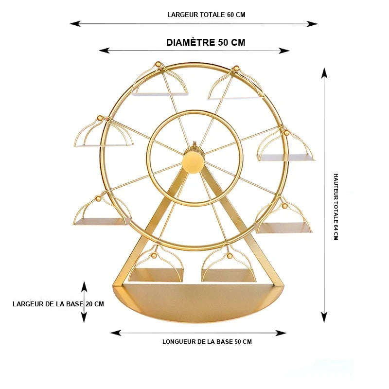 Présentoir Rotatif Grande Roue Buffet
