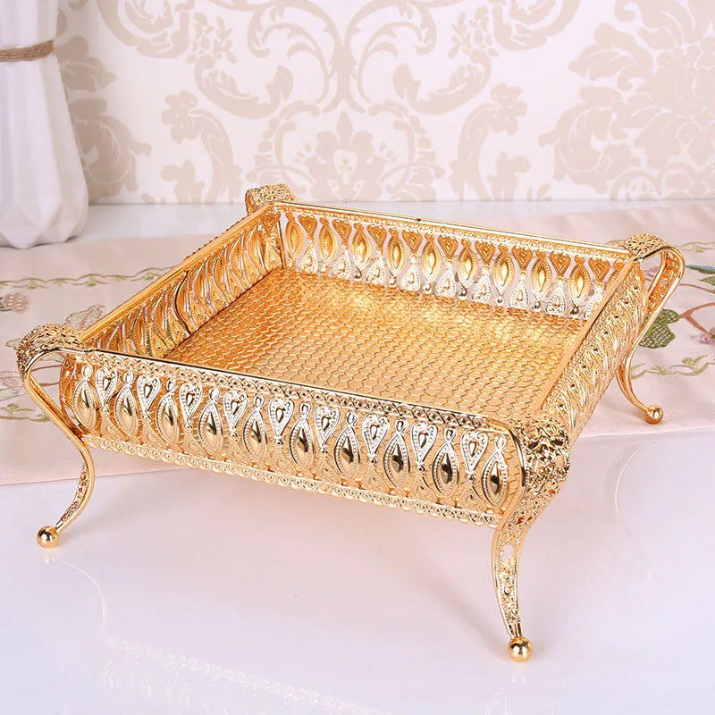 Coupe à Fruits Vintage Multi-Niveaux Verre – présentoir verrines – vue de dessus