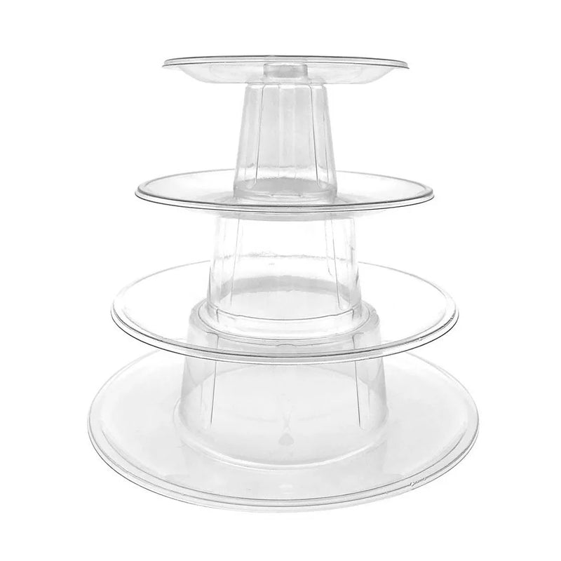 Présentoir Cupcakes Transparent Multi-Niveaux – présentoir cupcake – présentation complète
