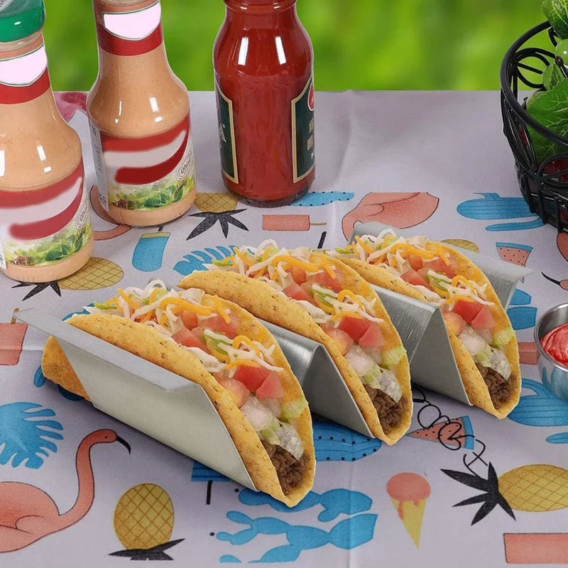 Présentoir Buffet à Tacos Inox