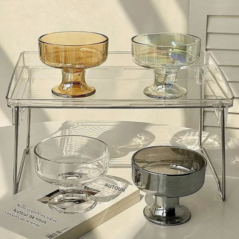 Coupe à Dessert Verre Pied Haut