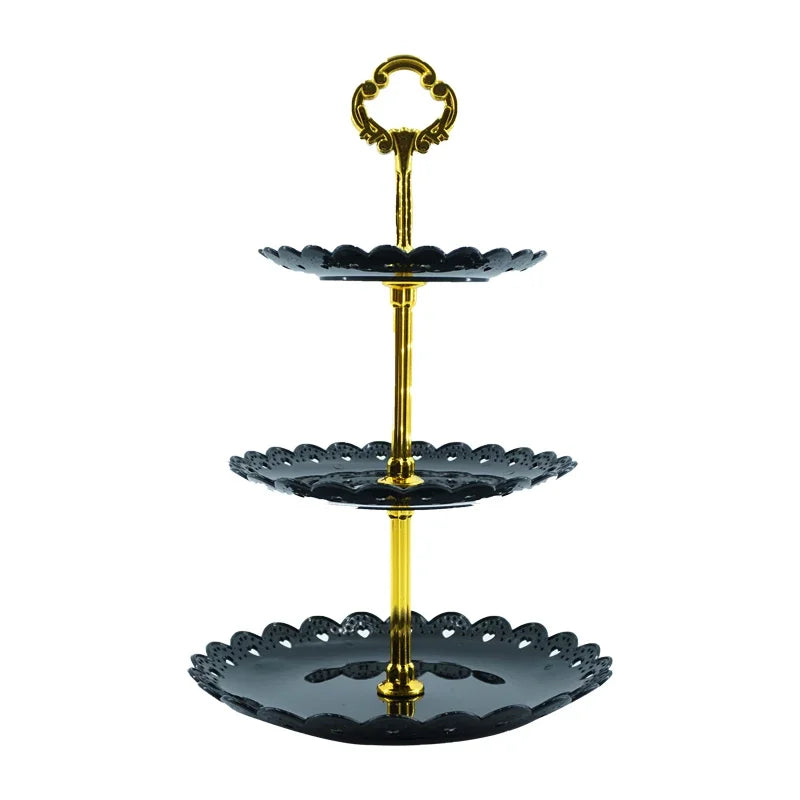 Plateau Gâteau 3 Étages Pétale – présentoir gâteau – détail du design
