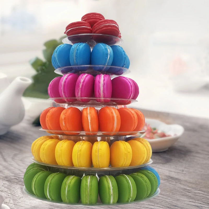 Présentoir Macarons 4 ou 6 Niveaux – présentoir à macarons – détail de la finition