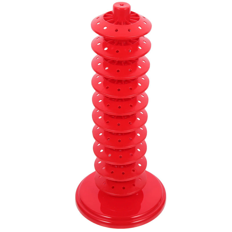 Présentoir Sucettes Étagé Rose Rouge – présentoir à bonbons – vue d'ensemble