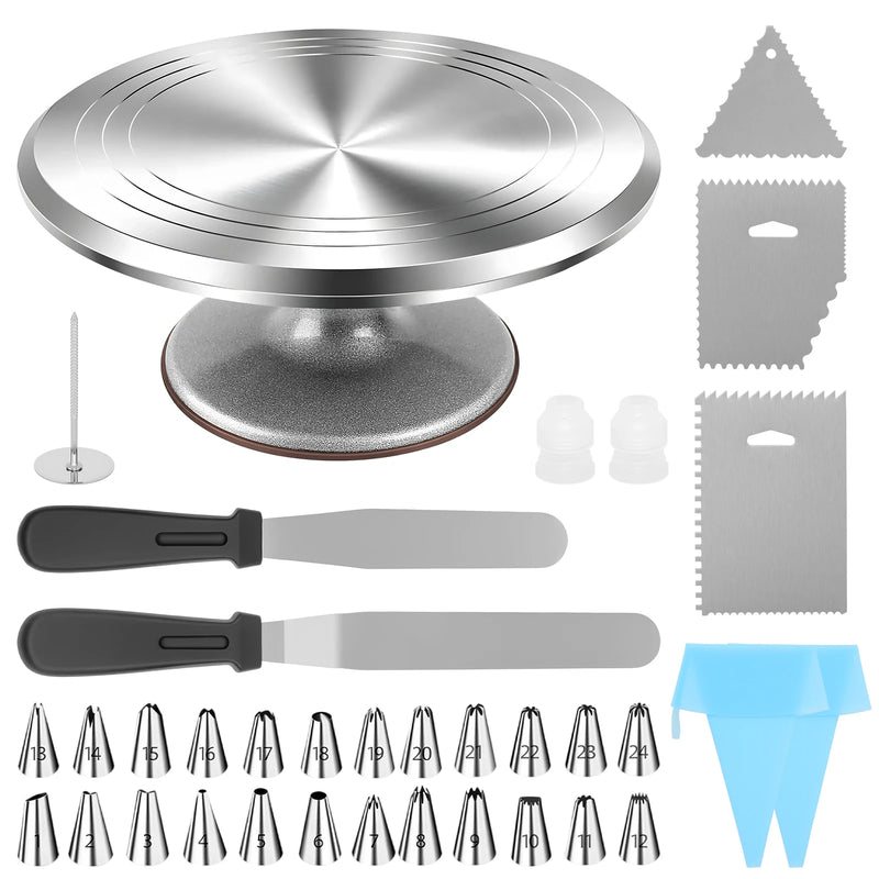 Présentoir Rotatif Gâteaux Professionnel – présentoir gâteau – détail du design