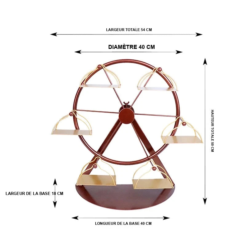 Présentoir Rotatif Grande Roue Buffet