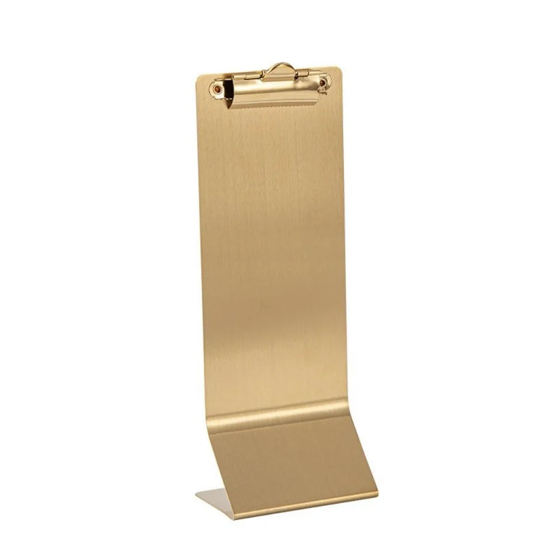 Porte-Menu Inox Vertical Buffet